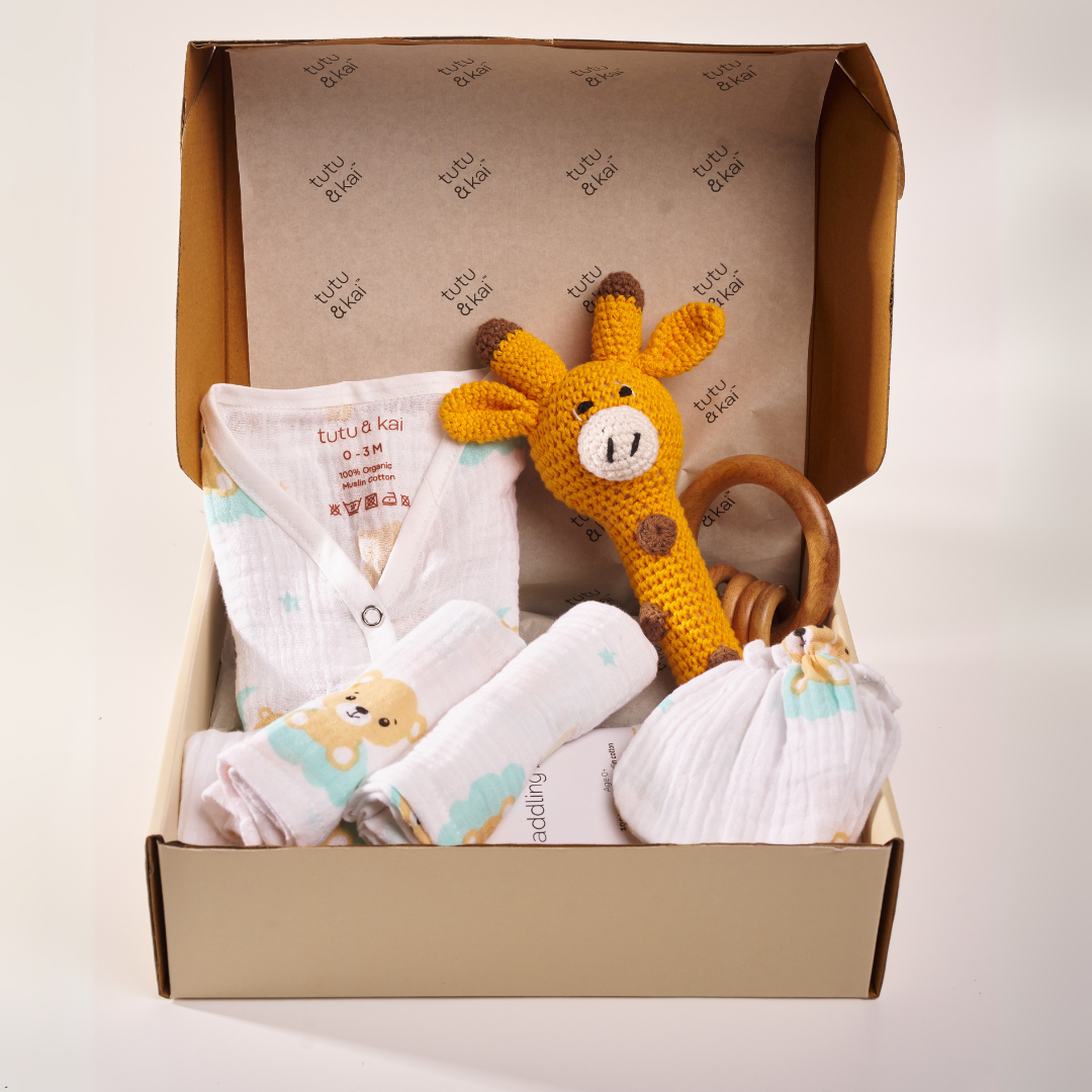 Newborn Muslin Starter Kit (GOTS Certified Organic)